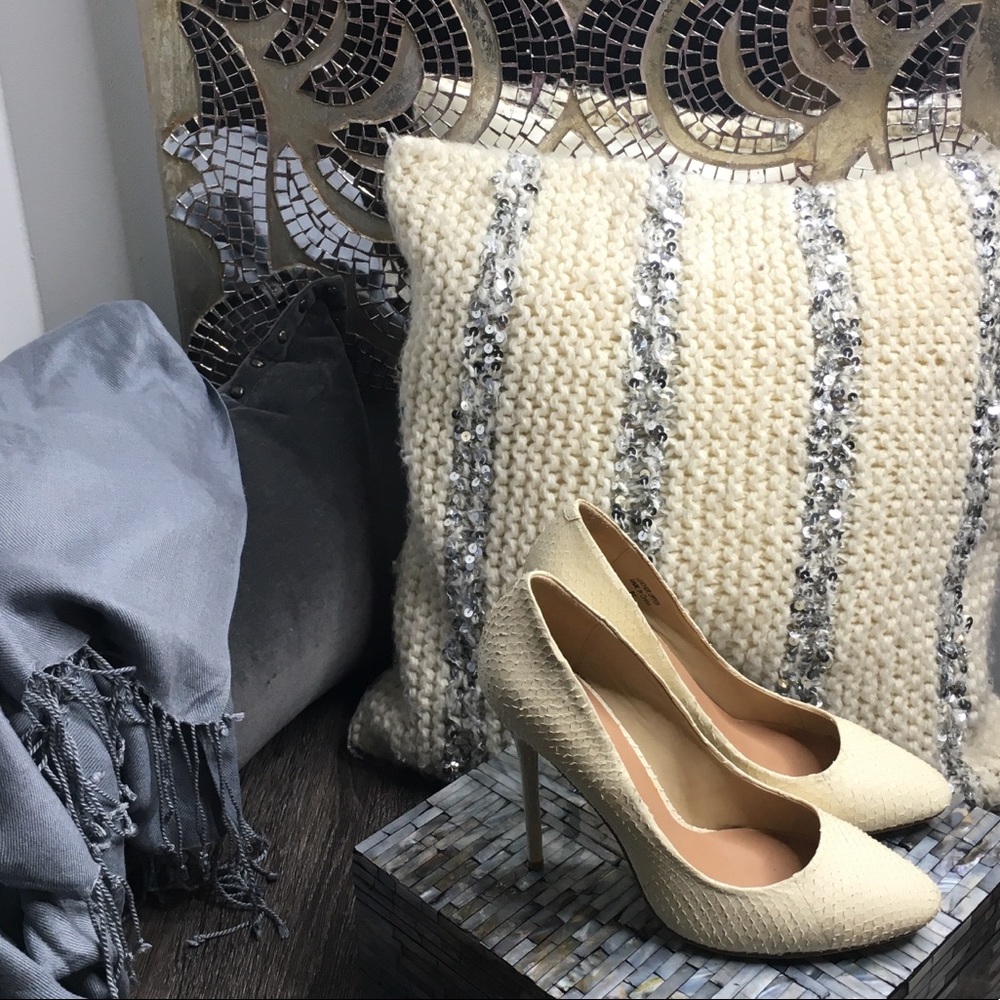 Maiden Lane Ivory Snake Pump